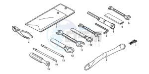 XL700V drawing TOOLS