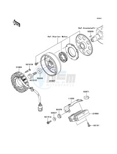 Z750 ZR750J6F FR GB XX (EU ME A(FRICA) drawing Generator