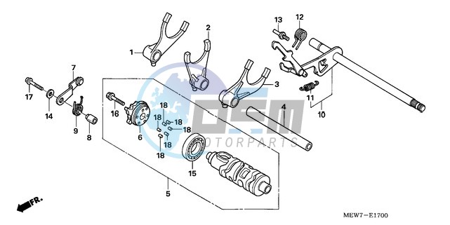 GEARSHIFT DRUM