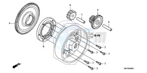 CB13009 BR / MME - (BR / MME) drawing STARTING CLUTCH