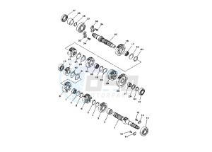 XV MIDNIGHT STAR 1900 drawing TRANSMISSION