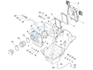 Audace 1400 Carbon 1380 (NAFTA) drawing Air box