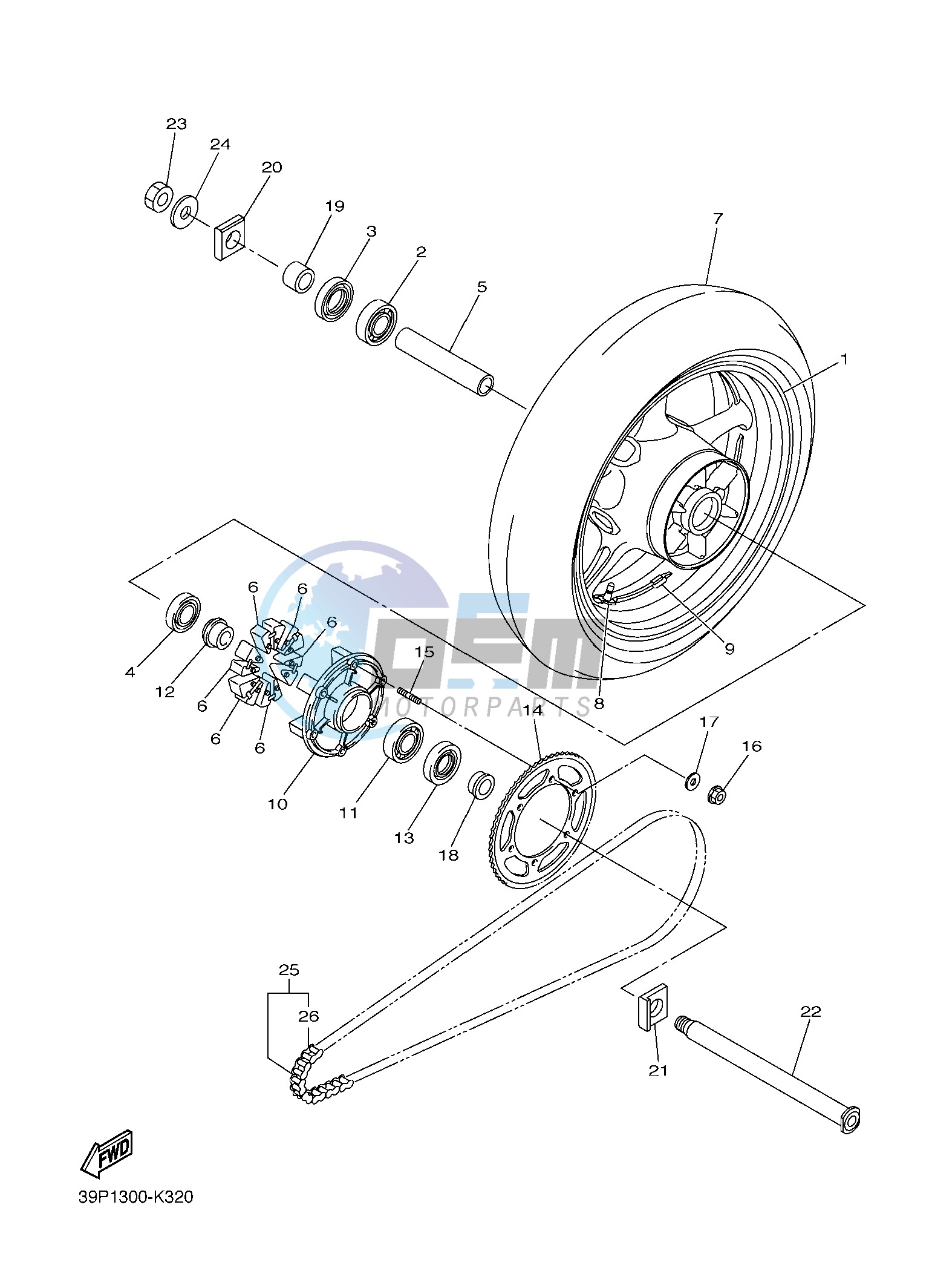 REAR WHEEL