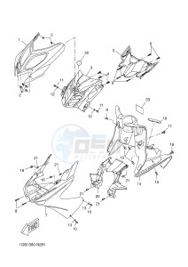 NS50F AEROX 4 (1GB3 1GB3 1GB3) drawing LEG SHIELD