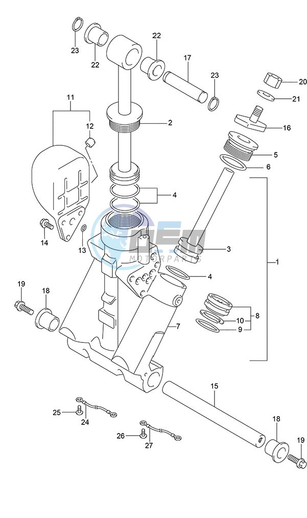 Trim Cylinder (DF 250S)