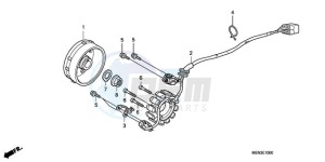 CRF450RA Australia - (U) drawing GENERATOR