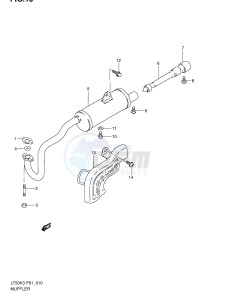 LT50 (P1) drawing MUFFLER