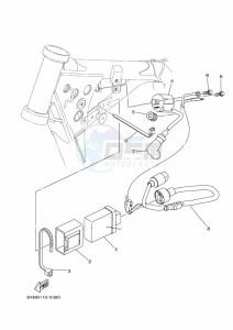 YZ85LW YZ85 (B0GB) drawing ELECTRICAL 1