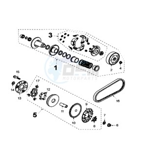 VCLIC drawing CLUTCHCOVER WITHOUT SENSOR