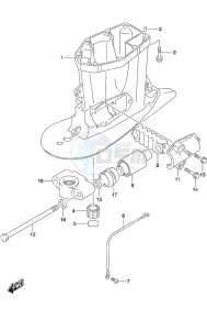 DF 150A drawing Drive Shaft Housing (C/R)