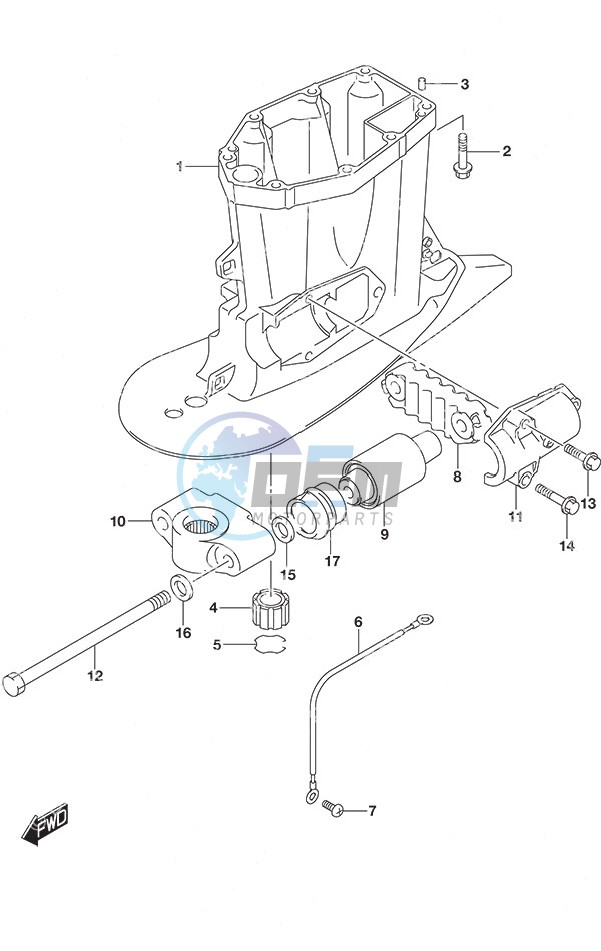 Drive Shaft Housing (C/R)