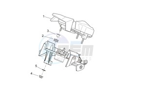 SXV 450 SXV 450-550 STREET LEGAL drawing Dashboard