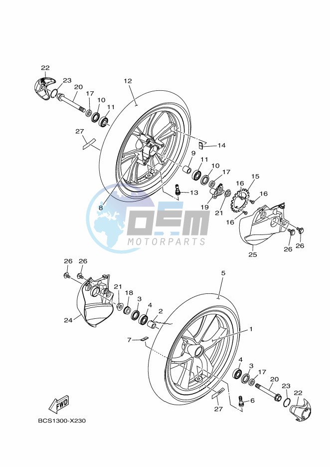 FRONT WHEEL