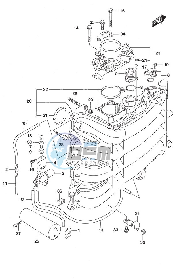 Intake Manifold/Throttle Body