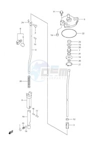 DF 60 drawing Shift Rod