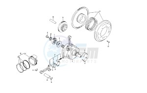 RAPTOR IE 650 drawing CRANKSHAFT-PISTON