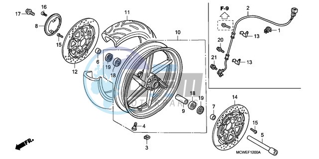 FRONT WHEEL