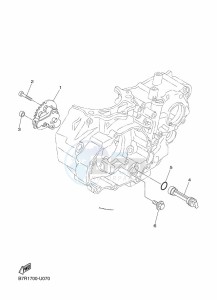 WR450F (B7R4) drawing OIL PUMP