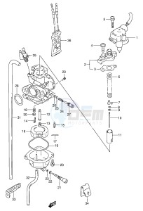 AE50 (E28) drawing CARBURETOR