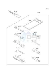 JH 750 E [SS] (E1-E2) [SS] drawing OWNERS TOOLS