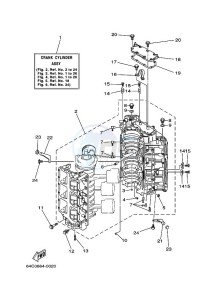 150F drawing CYLINDER--CRANKCASE