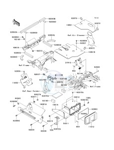 KVF 360 B [PRAIRIE 360] (B1-B3) [PRAIRIE 360] drawing FRAME FITTINGS