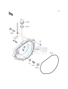 JF 650 B [TS] (B3-B7) [TS] drawing ENGINE COVER-- S- -