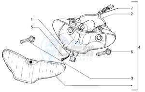 Runner 200 VXR 4t drawing Optical unit