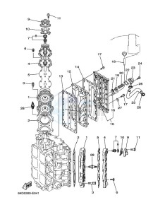 200F drawing CYLINDER--CRANKCASE-2