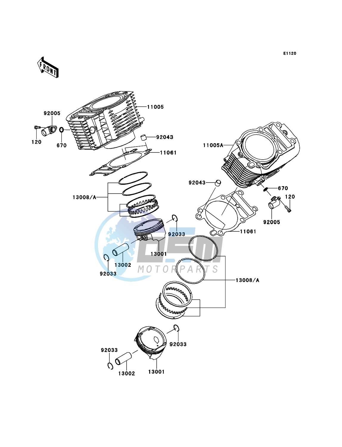 Cylinder/Piston(s)