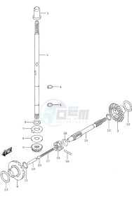 DF 4 drawing Drive Shaft