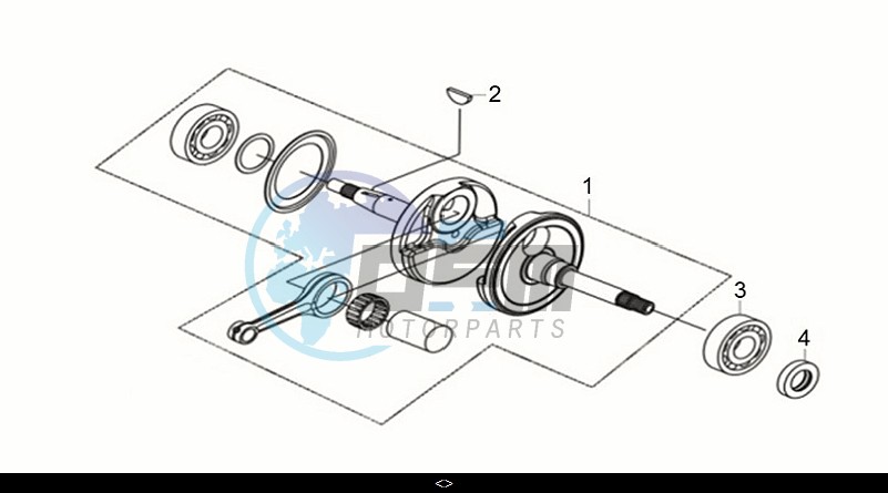 CRANK SHAFT COMP