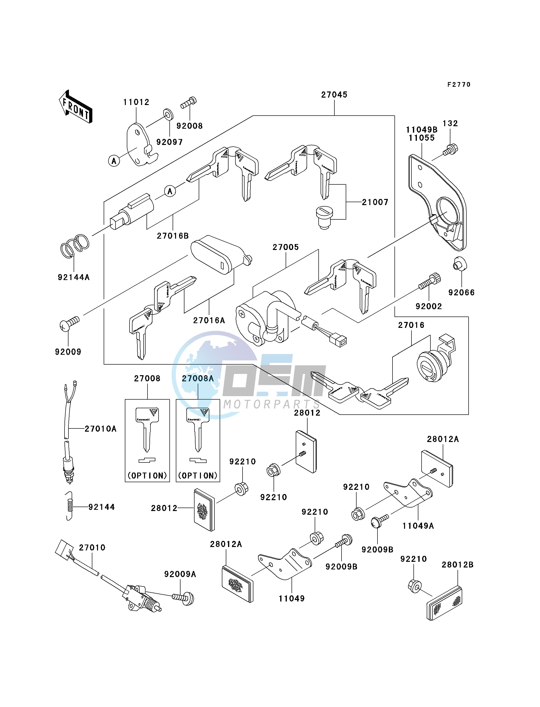 IGNITION SWITCH_LOCKS_REFLECTORS