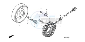 CBF1000AA Europe Direct - (ED / ABS) drawing GENERATOR