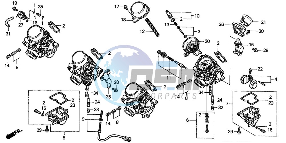 CARBURETOR (COMPONENT PARTS) (1)