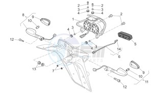 Breva V IE 1100 drawing Taillight