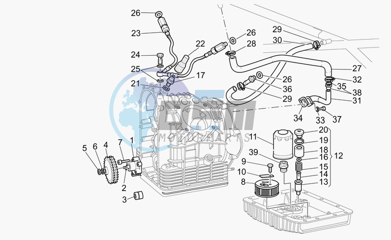 Supply - oil pump