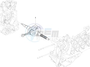 SPRINT 150 4T 3V IGET ABS E4 (NAFTA) drawing Crankshaft