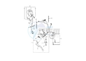 FZ6 FAZER 600 drawing HANDLE SWITCH-LEVER