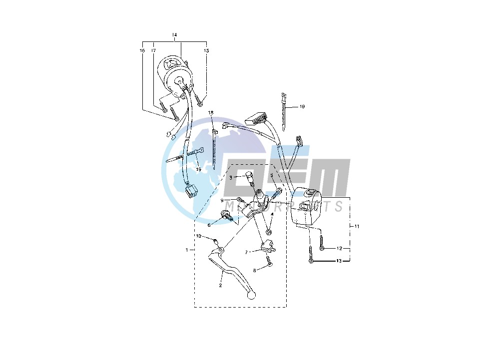 HANDLE SWITCH-LEVER