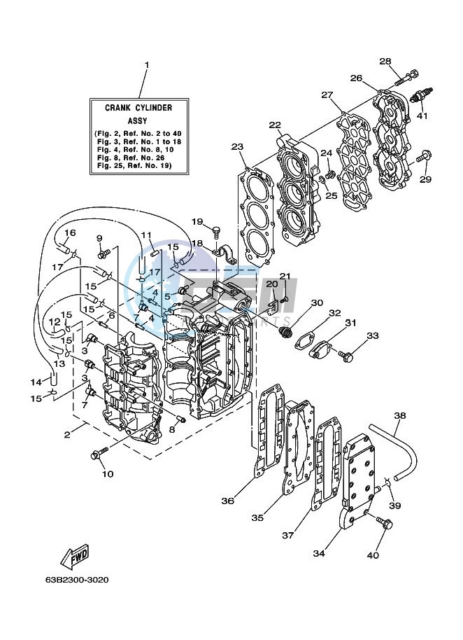 CYLINDER--CRANKCASE