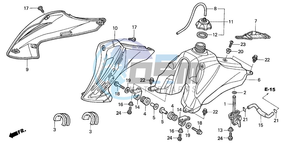 FUEL TANK (CRF230F3/4/5/6/7)