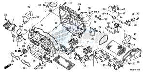 CB600FD Hornet 3ED drawing AIR CLEANER