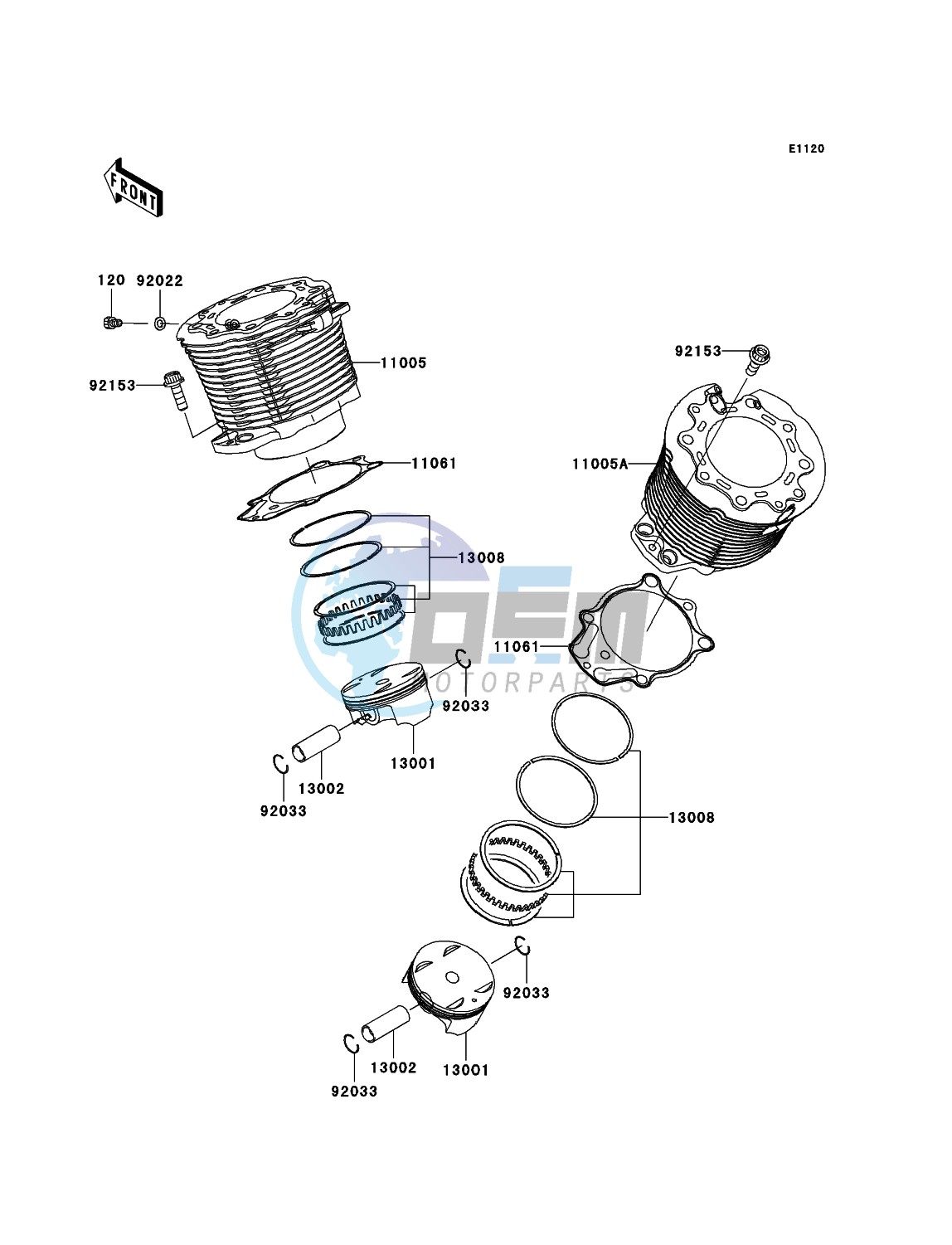 Cylinder/Piston(s)