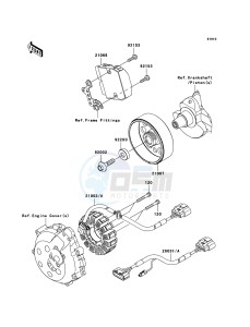 ZZR1400 ZX1400A7F FR GB XX (EU ME A(FRICA) drawing Generator