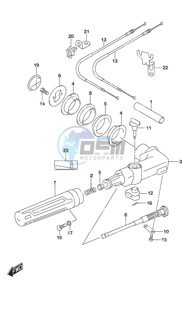 Tiller Handle