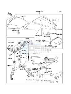 ZZR1400_ABS ZX1400DBF FR GB XX (EU ME A(FRICA) drawing Optional Parts