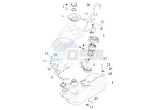 946 150 4T 3V ABS (NAFTA, APAC) AU, CN, JP, RI, TW, USA) drawing Fuel tank