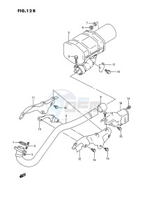 LT-F250 (E3) drawing MUFFLER (MODEL M N P R S T)