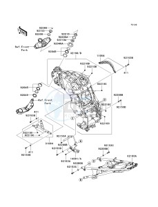 ZG 1400 A [CONCOURS 14 ABS] (8F-9F) A8F drawing FRAME